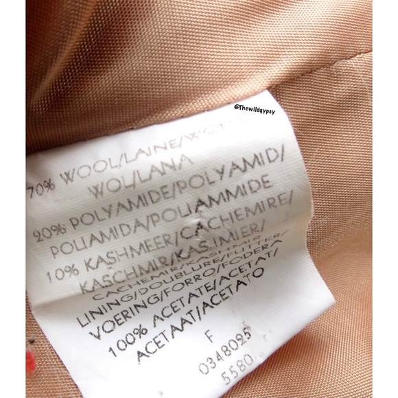 Vintage etam ultra warm thick cozy trench coat π - Picture 6 of 8